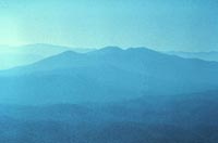 The Smoky Mountains in North Carolina