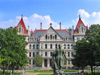 New York's Capitol building