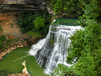 Burgess Falls in Tennessee